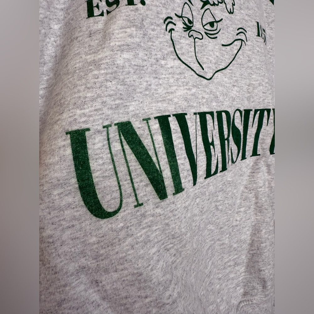 GIRL TRIBE CO The Grinch Whoeville university Crewneck sweatshirt - Picture 2 of 4